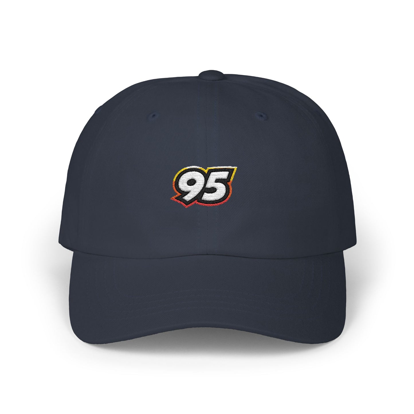 Classic Dad Cap with Retro 95 Logo - Casual Everyday Hat for Stylish Men