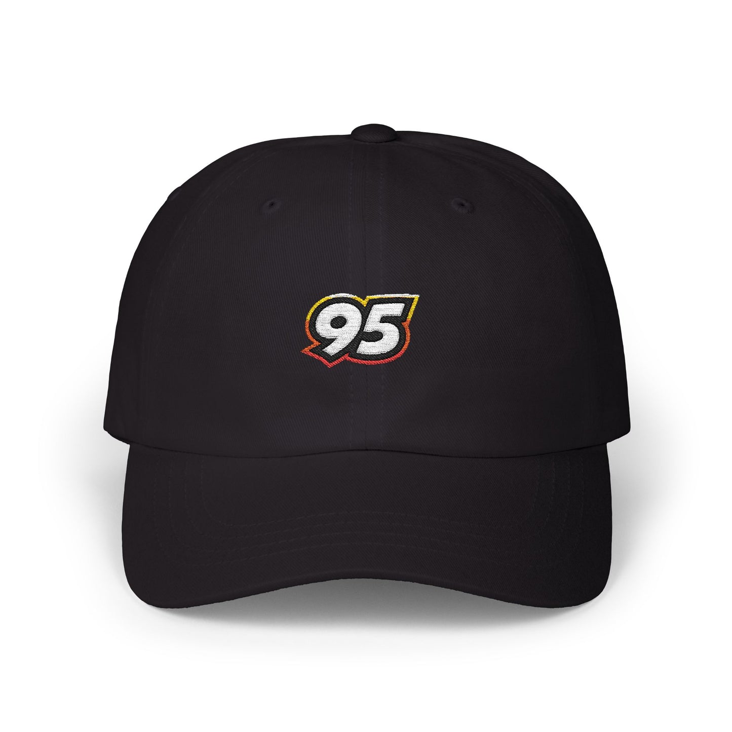 Classic Dad Cap with Retro 95 Logo - Casual Everyday Hat for Stylish Men