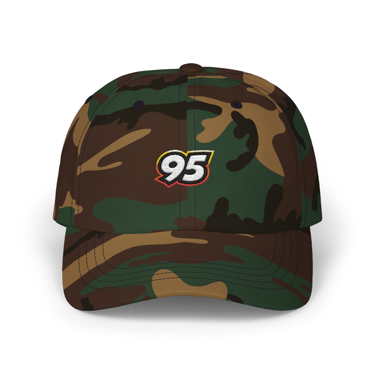 Classic Dad Cap with Retro 95 Logo - Casual Everyday Hat for Stylish Men