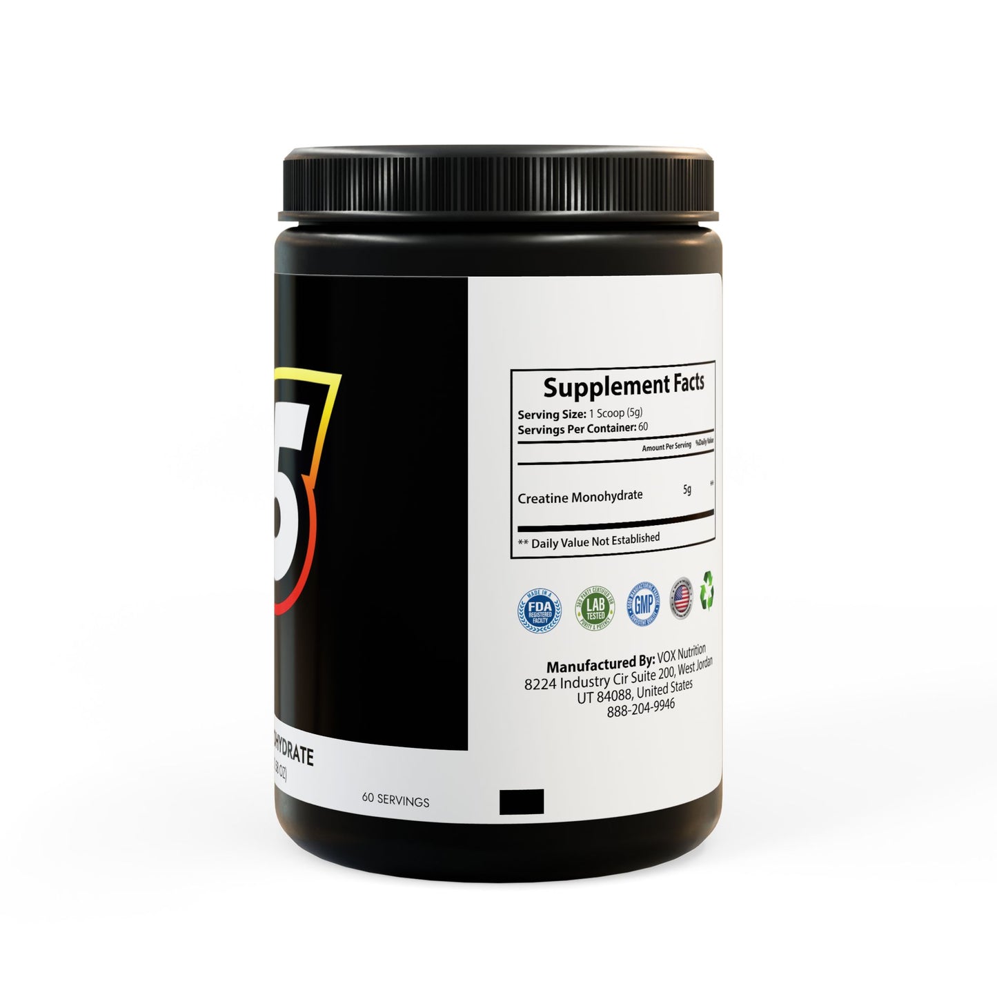 Creatine Monohydrate Supplement (300g, 10.58oz)