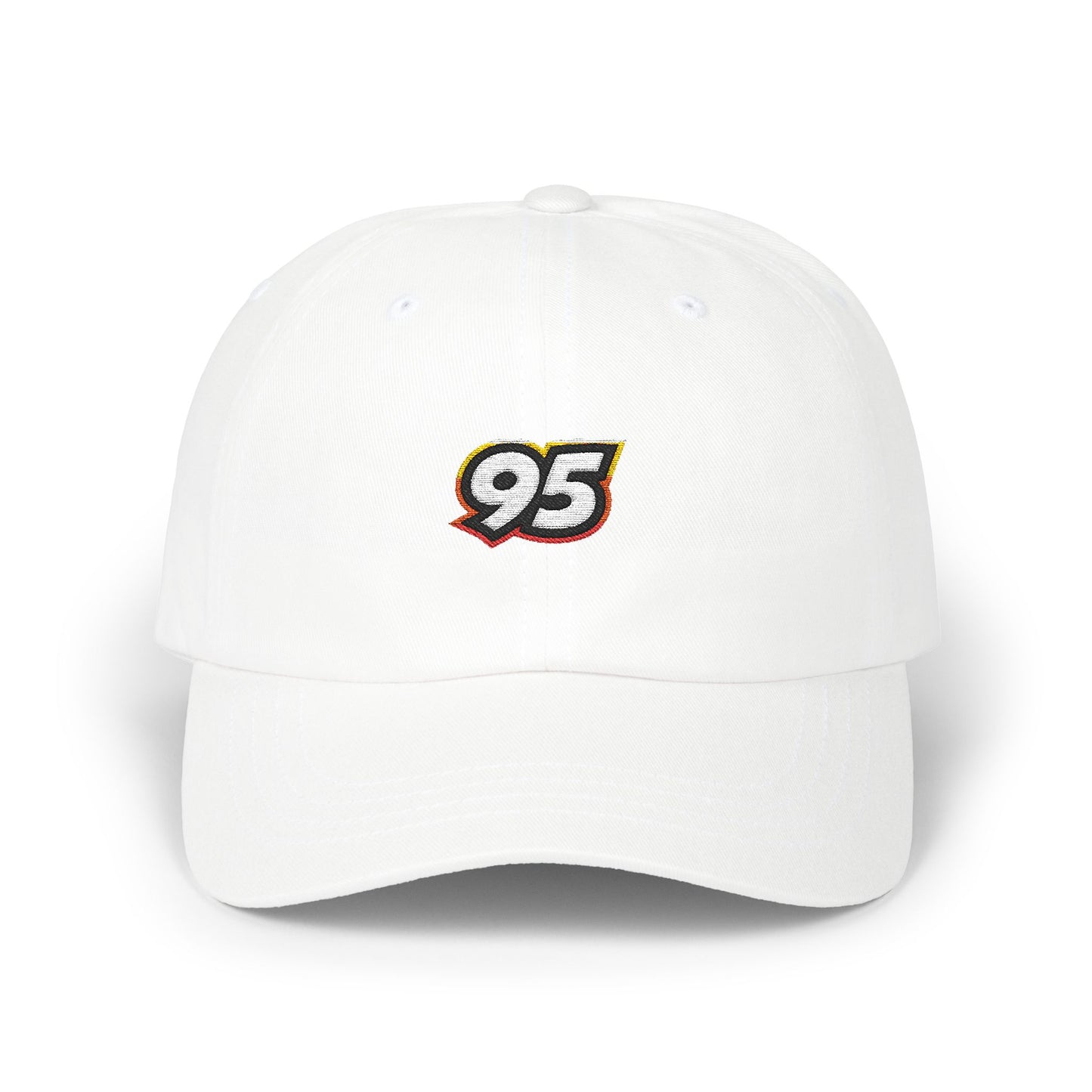 Classic Dad Cap with Retro 95 Logo - Casual Everyday Hat for Stylish Men