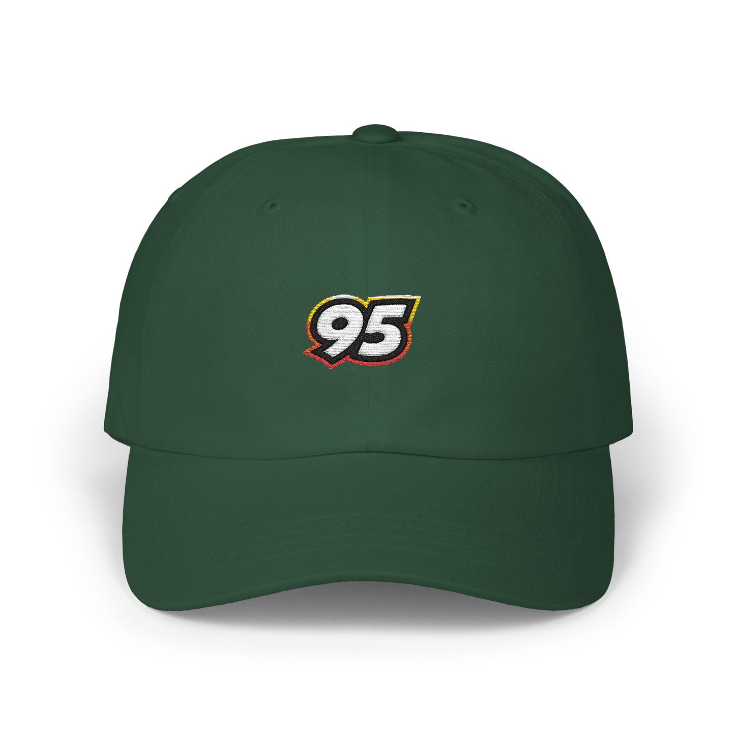 Classic Dad Cap with Retro 95 Logo - Casual Everyday Hat for Stylish Men