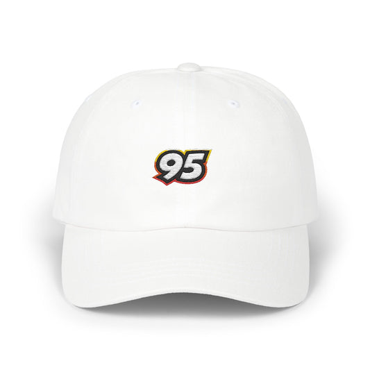 Classic Dad Cap with Retro 95 Logo - Casual Everyday Hat for Stylish Men